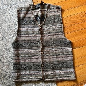 Vintage knit vest
